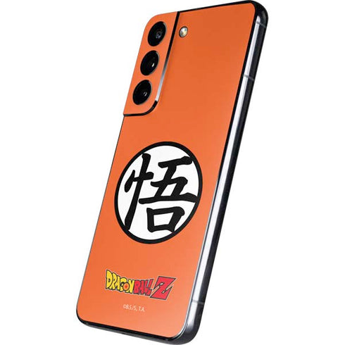 Dragon Ball Z Goku Iconic Kanji Symbol Galaxy S22 Plus Skin